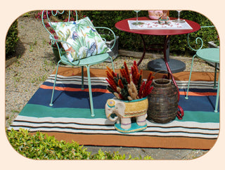 How To: Styling a Outdoor Rug