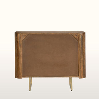 Grooved Compact Sideboard Cabinet in Furniture from Oriana B. www.orianab.com
