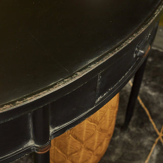 Black Metal Curved Console Table | Oriana B Furniture DublinOriana BFurniture