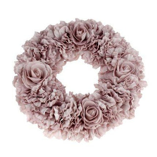 Blush Pink Roses WreathOriana BHomewares