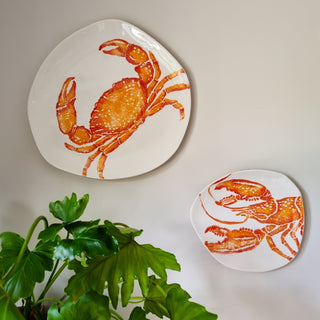 Extra Large Crab Wall PlateOriana BHomewares