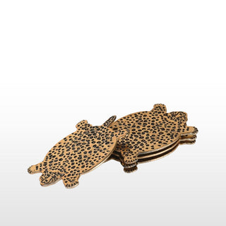 Gold Cheetah Coasters | Set of 4Oriana BHomewares