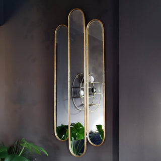 Gold Art Deco Wall MirrorOriana BHomewares