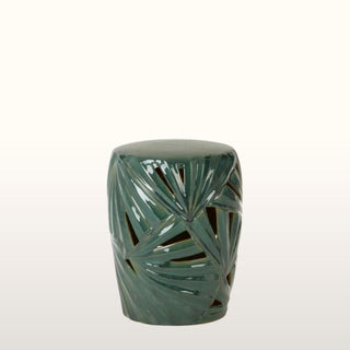 Green Ceramic Stool - Unique Furniture for your Home | Oriana B.Oriana BFurniture