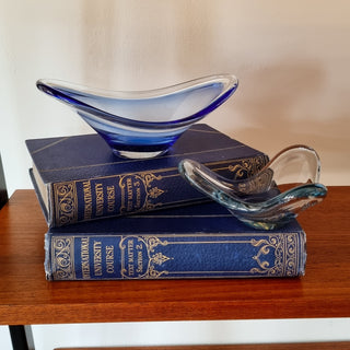 Holmegaard | Blue Glass Dishes | Set of 2Oriana BHomewares