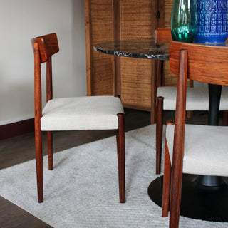 Troeds | Set of 4 | Rosewood Dining Chairs in Furniture from Oriana B. www.orianab.com