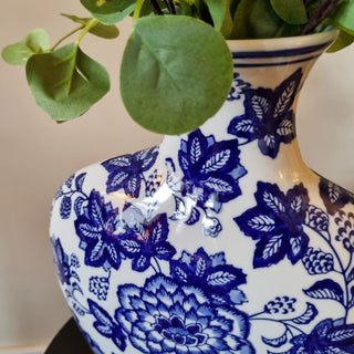 Large Blue & White Vase | Irish Homewares Shop | Oriana BOriana BVases & Plant Pots