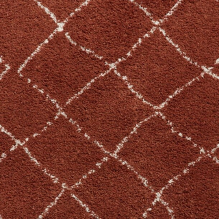 Boho-Teppich in Weiß und Schwarz | 4 Größen verfügbar