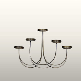 5 Arm Candlestick for Pillar Candles in Outlet from Oriana B www.orianab.com