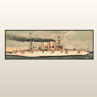 American Cruiser Print | 35x112