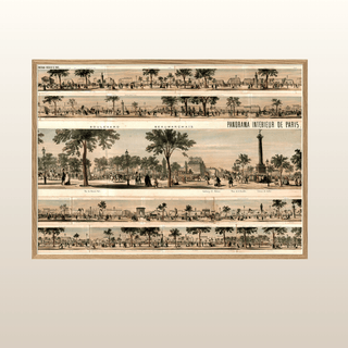 Paris Panorama Print | 50x70