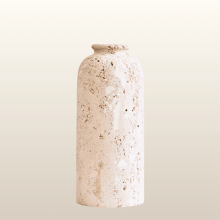 Travertine Tall Vase