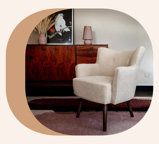 Boucle Armchair | Irish Furniture Store Oriana B