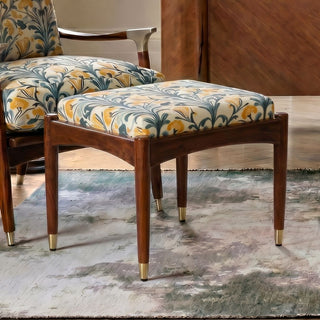 Alex Patterned Footstool in Furniture from Oriana B www.orianab.com