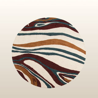 Alum Circular Rug | 200 x 200 in Homewares from Oriana B www.orianab.com