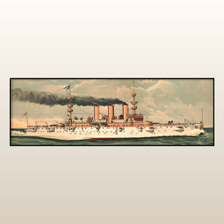 American Cruiser Print | 35x112 in Homewares from Oriana B www.orianab.com