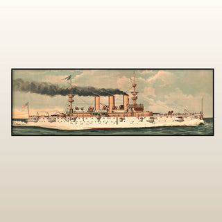 American Cruiser Print | 35x112 in Homewares from Oriana B www.orianab.com