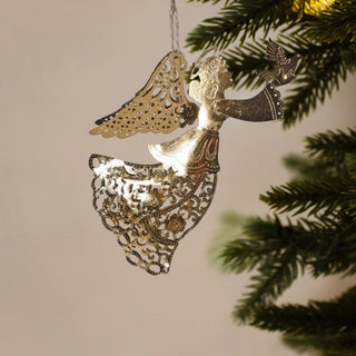 Angel and Dove Bauble in Christmas from Oriana B www.orianab.com