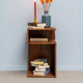 Angular Side Table | Mango Wood in Furniture from Oriana B www.orianab.com