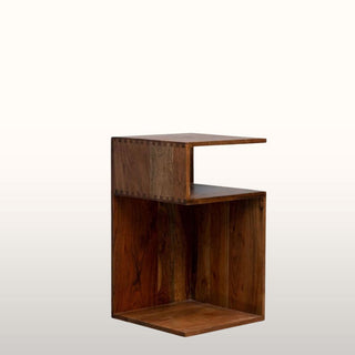 Angular Side Table | Mango Wood in Furniture from Oriana B www.orianab.com