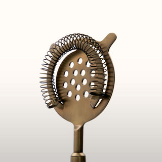 Antique Brass Cocktail Set | Set of 3 in Homewares from Oriana B www.orianab.com