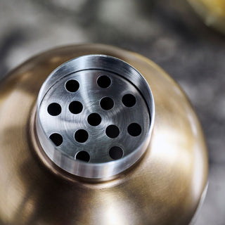 Antique Brass Cocktail Shaker in Homewares from Oriana B www.orianab.com