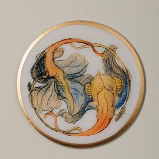 Art Nouveau Coasters | Set of 4 in Homewares from Oriana B www.orianab.com