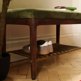 Ava Bench | Green in Furniture from Oriana B www.orianab.com