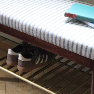 Ava Bench | Striped in Furniture from Oriana B www.orianab.com