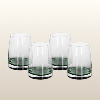 Basil Water Tumblers | Set of 4 in Homewares from Oriana B www.orianab.com