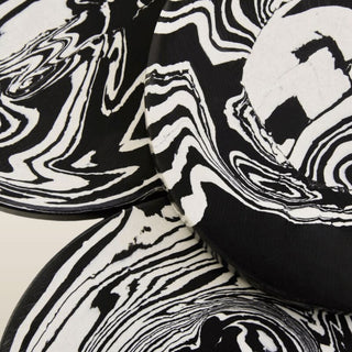 Black and White Marble Coasters | Set of 4 in Homewares from Oriana B www.orianab.com