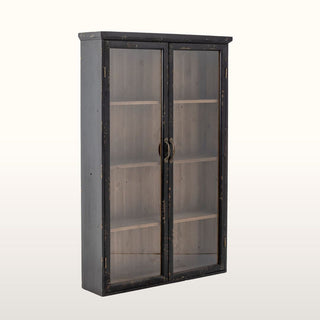 Black Firwood Wall Cabinet in Furniture from Oriana B www.orianab.com