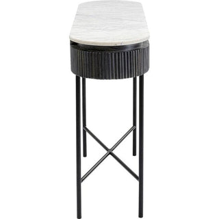 Black Full Length Wavy Mirror in Mirrors from Oriana B www.orianab.com