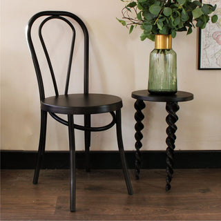 Black Iron Bistro Chair | MINOR DAMAGE in Archived from Oriana B www.orianab.com