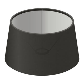 Black Linen Lampshade | SAMPLE in Outlet from Oriana B www.orianab.com