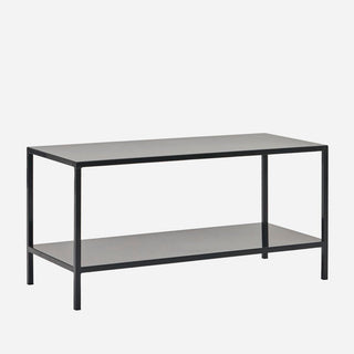 Black Metal Rectangular Coffee Table EX DISPLAY in Outlet from Oriana B. www.orianab.com