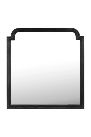 Black Portrait Mantle Mirror in Mirrors from Oriana B www.orianab.com