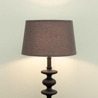Black Table Lamp with Charcoal Shade in Lighting from Oriana B www.orianab.com
