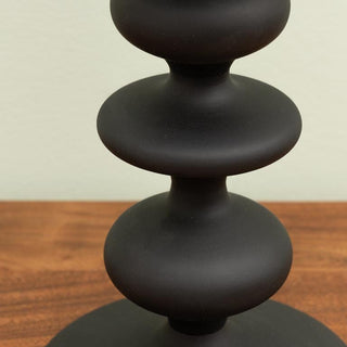 Black Table Lamp with Charcoal Shade in Lighting from Oriana B www.orianab.com