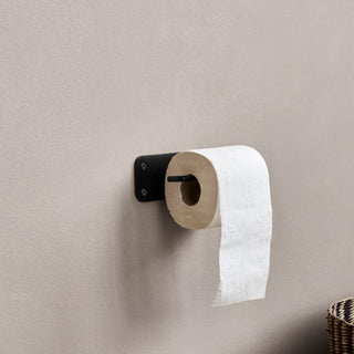 Black Toilet Roll Holder in Homewares from Oriana B www.orianab.com