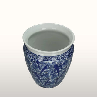 Blue Urn Shaped Plant Pot in Homewares from Oriana B www.orianab.com