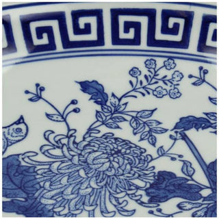 Blue & White Porcelain Plate in Homewares from Oriana B www.orianab.com