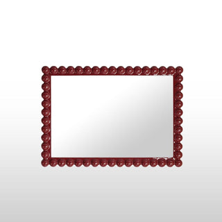 Bobbin Mirror | Burgundy | 50x70 in Mirrors from Oriana B www.orianab.com