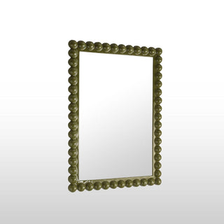 Bobbin Mirror | Green | 50x70 in Mirrors from Oriana B www.orianab.com