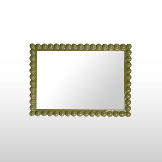 Bobbin Mirror | Green | 50x70 in Mirrors from Oriana B www.orianab.com