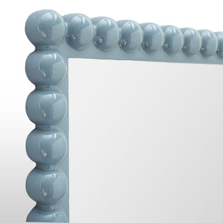 Bobbin Rectangular Mirror Light Blue in Mirrors from Oriana B www.orianab.com