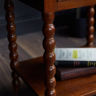 Bobbin Side Table | Wood in Furniture from Oriana B www.orianab.com