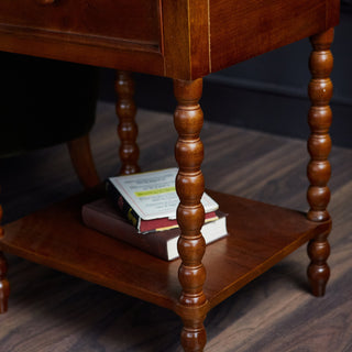 Bobbin Side Table | Wood in Furniture from Oriana B www.orianab.com