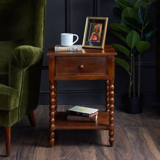 Bobbin Side Table | Wood in Furniture from Oriana B www.orianab.com