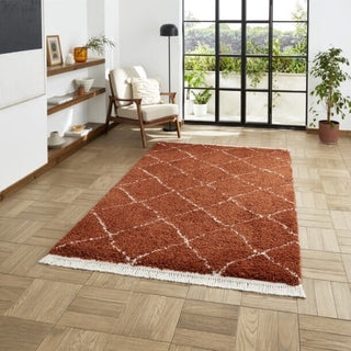 Boho Rust Rug | 5 sizes available in Homewares from Oriana B www.orianab.com